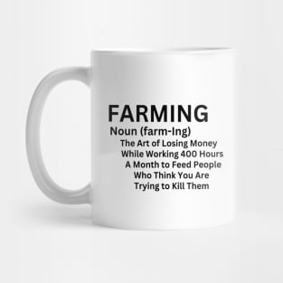 Farming Humorous and Sarcastically Definition Gift Idea for Framer Mug